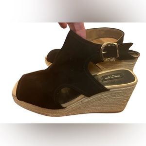 Wide Fit Wedge Espadrille Sandals